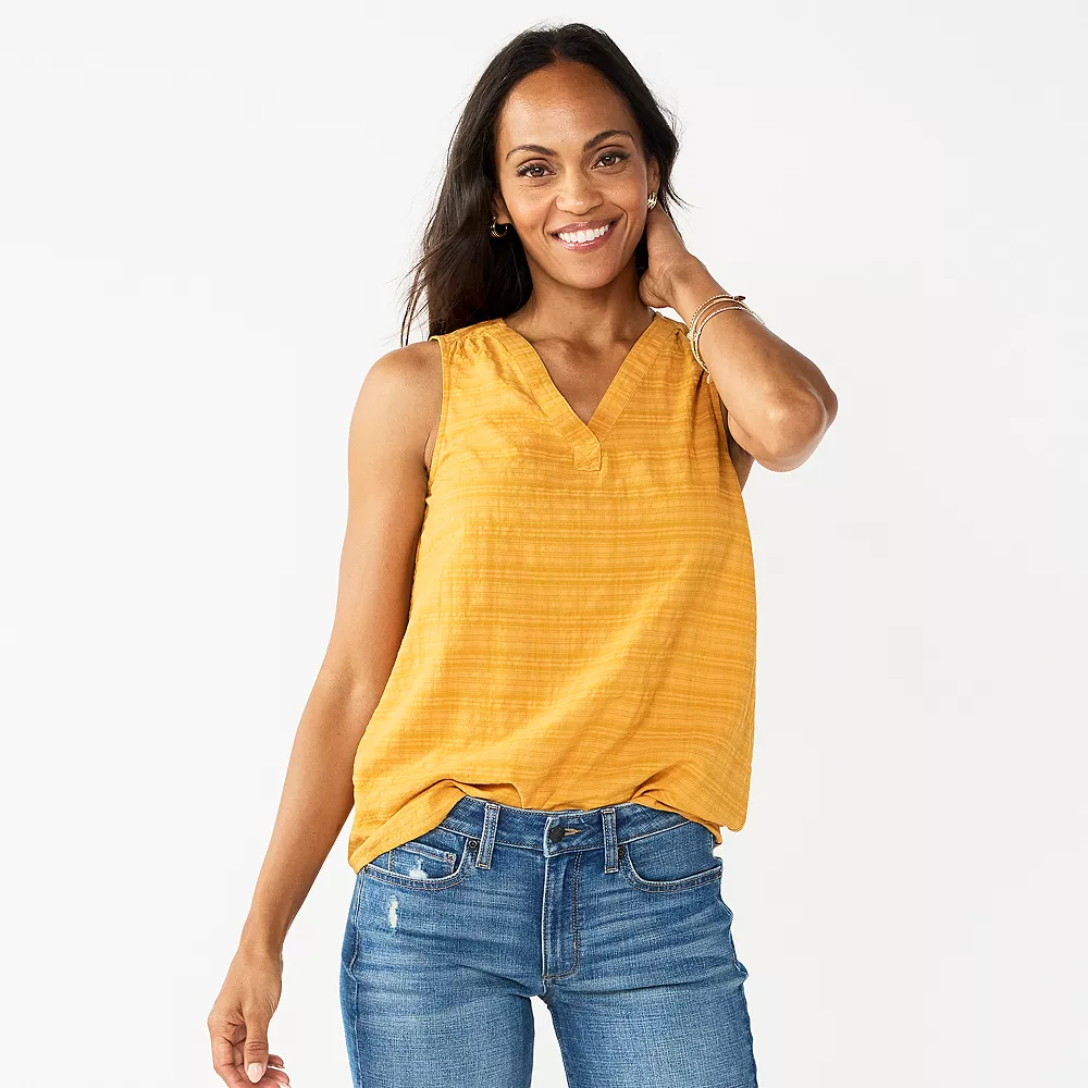 Women's Sonoma Goods For Life® V-Neck Tank 18 Women's Sonoma Goods For Life® V-Neck Tank - Image 16