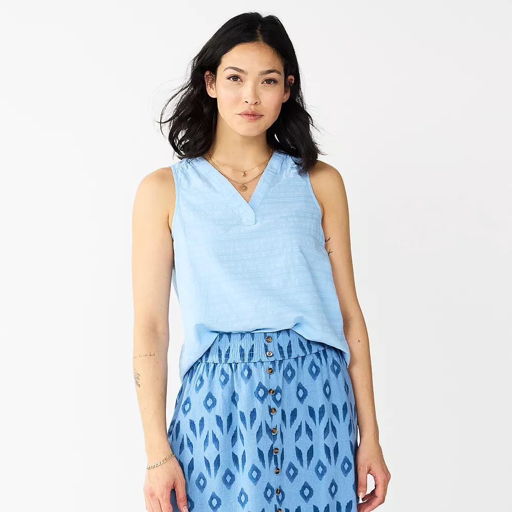 Women's Sonoma Goods For Life® V-Neck Tank 20 Women's Sonoma Goods For Life® V-Neck Tank - Image 18