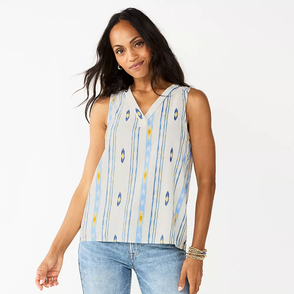 Women's Sonoma Goods For Life® V-Neck Tank 21 Women's Sonoma Goods For Life® V-Neck Tank - Image 19