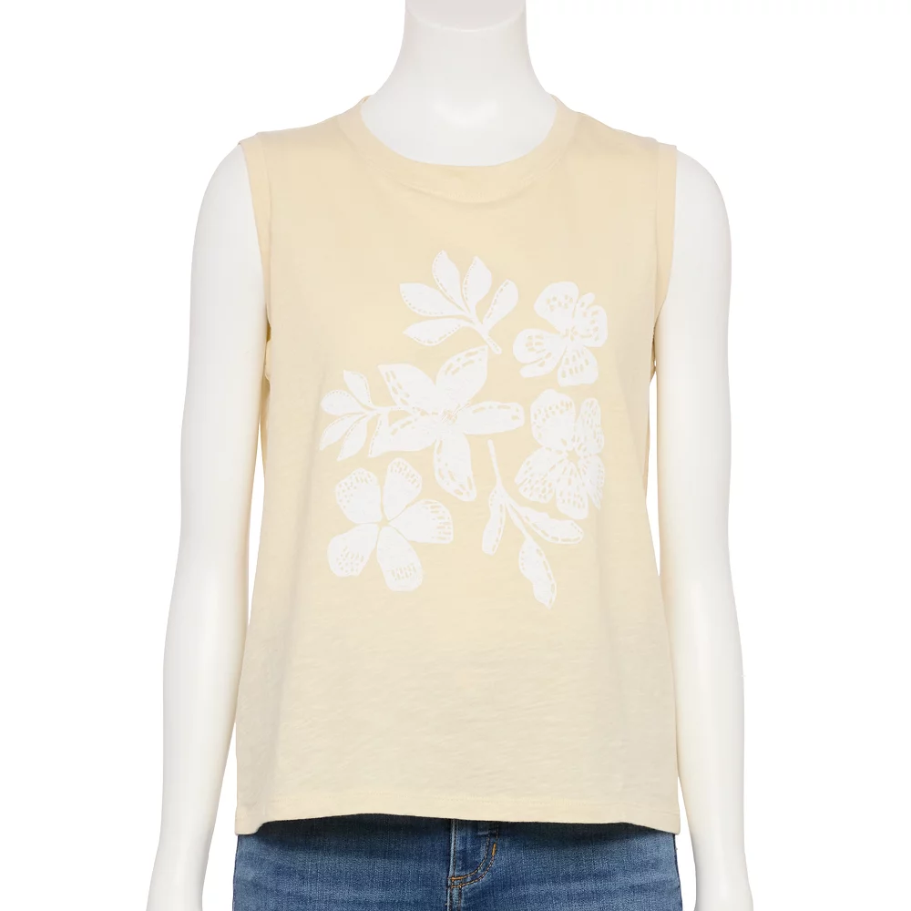 Women's Sonoma Goods For Life® Muscle Graphic Tank 5 Women's Sonoma Goods For Life® Muscle Graphic Tank - Image 3