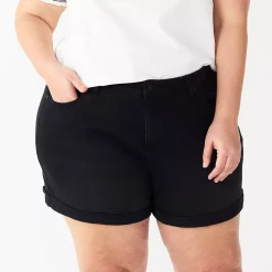 Plus Size Sonoma Goods For Life® Premium Mom Shorts
