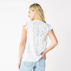 Maternity Sonoma Goods For Life® Over-The-Belly Panel Jean Shorts -Sonoma Clothing Store 5514842 ALT