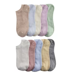 Women's Sonoma Goods For Life® 10-Pack No Show Marled Socks -Sonoma Clothing Store 5521589 Multi