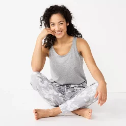 Women's Sonoma Goods For Life® Essential Banded Bottom Pajama Pants -Sonoma Clothing Store 5558711 ALT4