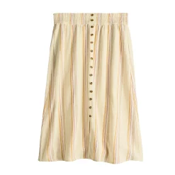 Women's Sonoma Goods For Life® Button Front Midi Skirt -Sonoma Clothing Store 5568135 ALT5