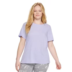 Petite Plus Size Sonoma Goods For Life® Crewneck Tee -Sonoma Clothing Store 5572597 Glazed Berry