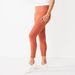 Women's Sonoma Goods For Life® Weekender High-Waisted 7/8 Leggings 14 Women's Sonoma Goods For Life® Weekender High-Waisted 7/8 Leggings -Sonoma Clothing Store 5576868 Mauve Texture