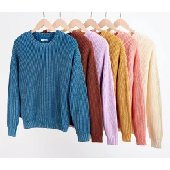 Women's Sonoma Goods For Life® Textured Drop-Shoulder Sweater -Sonoma Clothing Store 5579623 ALT2