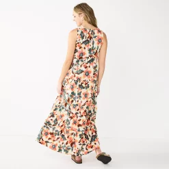 Women's Sonoma Goods For Life® Tiered Maxi Dress -Sonoma Clothing Store 5584784 ALT