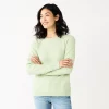 Women's Sonoma Goods For Life® Pull-On Raglan Sweater -Sonoma Clothing Store 5590874 Mint