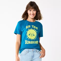Women's Sonoma Goods For Life® Relaxed Graphic Tee -Sonoma Clothing Store 5596692 Be The Sunshine
