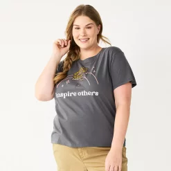Plus Size Sonoma Goods For Life® Relaxed Graphic Tee -Sonoma Clothing Store 5611932 Inspire Others