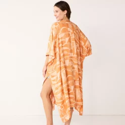 Women's Sonoma Goods For Life® Geo Tacked Ruana -Sonoma Clothing Store 5614891 ALT