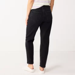 Women's Sonoma Goods For Life® Ultra High Rise Vintage-styled Straight-Leg Jeans -Sonoma Clothing Store 5616387 ALT