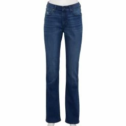 Women's Sonoma Goods For Life® Curvy High-Waisted Bootcut Jeans -Sonoma Clothing Store 5627740 Summit