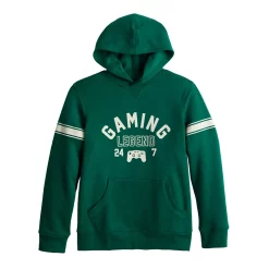 Kids 8-20 Sonoma Goods For Life® Supersoft Fleece Hoodie in Regular & Plus -Sonoma Clothing Store 5636858 Gaming