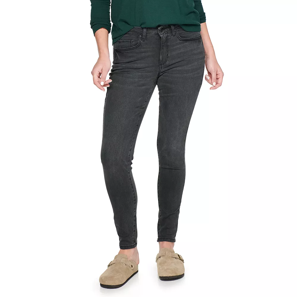 Women's Sonoma Goods For Life® Curvy High-Waisted Skinny Jeans 9 Women's Sonoma Goods For Life® Curvy High-Waisted Skinny Jeans - Image 7