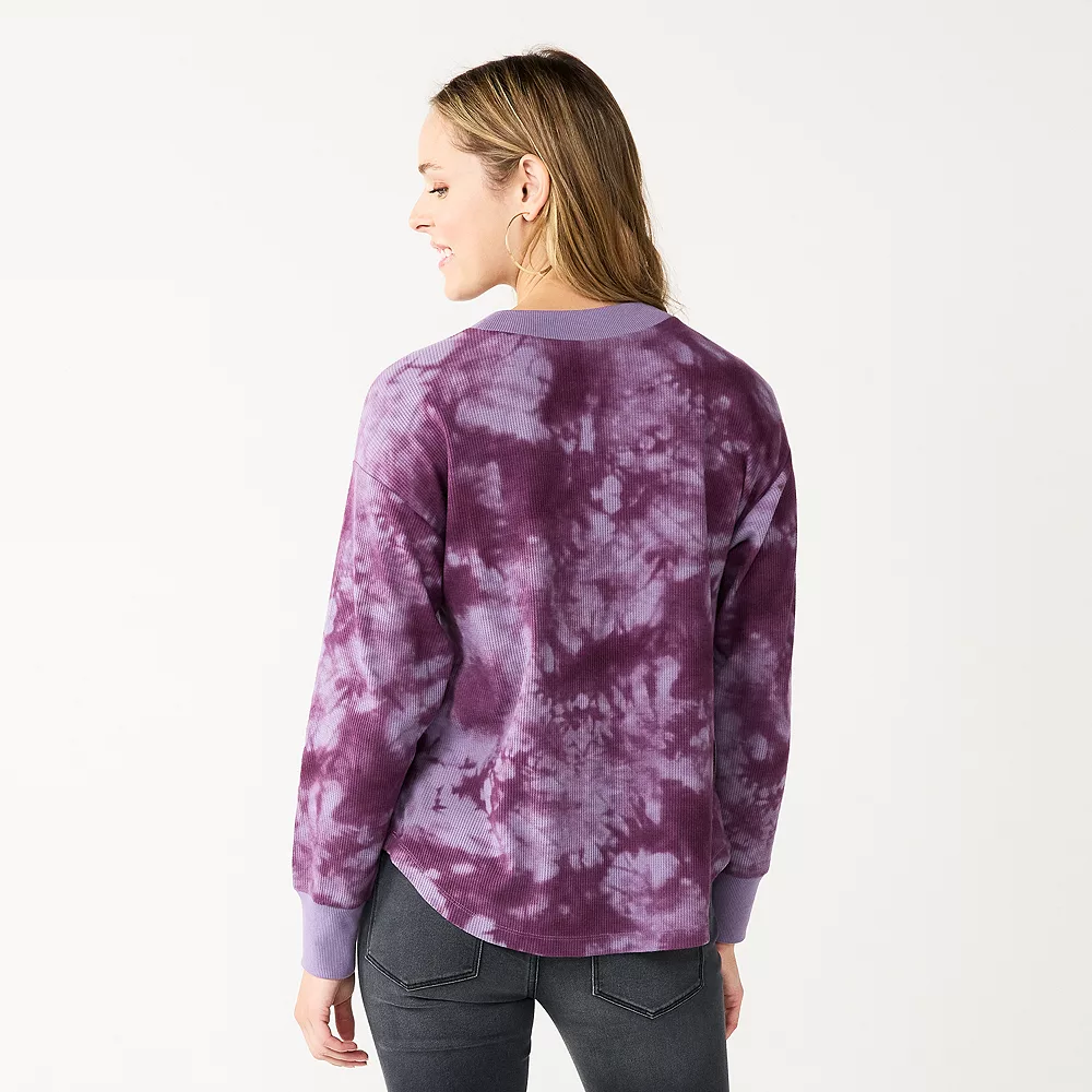 Women's Sonoma Goods For Life® Mockneck Waffle Top 12 Women's Sonoma Goods For Life® Mockneck Waffle Top - Image 10