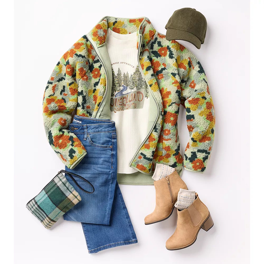 Women's Sonoma Goods For Life® Mockneck Waffle Top 13 Women's Sonoma Goods For Life® Mockneck Waffle Top - Image 11