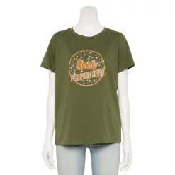 Women's Sonoma Goods For Life® Short Sleeve Graphic Tee -Sonoma Clothing Store 5686029 Pumpkin Spice