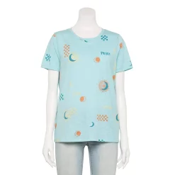 Women's Tall Sonoma Goods For Life® Essential Crewneck Tee -Sonoma Clothing Store 5686288 Blue Suns Moon