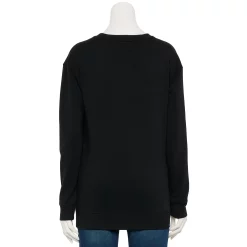 Maternity Sonoma Goods For Life® Drop Shoulder Fleece Graphic Sweatshirt -Sonoma Clothing Store 5693441 ALT