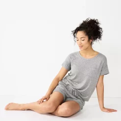 Women's Sonoma Goods For Life® Essential Pajama Shorts 16 Women's Sonoma Goods For Life® Essential Pajama Shorts -Sonoma Clothing Store 5727033 ALT4