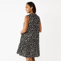 Women's Sonoma Goods For Life® Tiered Sleeveless Dress 15 Women's Sonoma Goods For Life® Tiered Sleeveless Dress -Sonoma Clothing Store 5748599 ALT