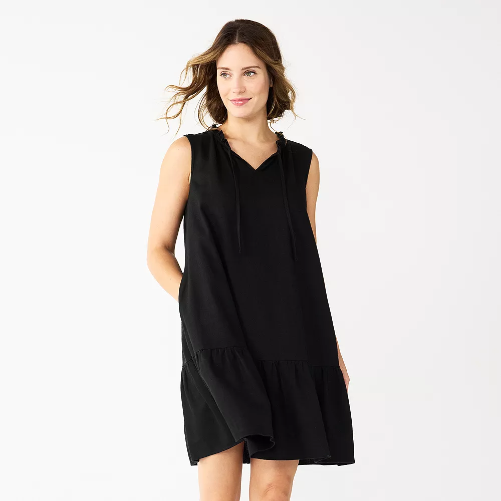 Women's Sonoma Goods For Life® Tiered Sleeveless Dress 5 Women's Sonoma Goods For Life® Tiered Sleeveless Dress - Image 3