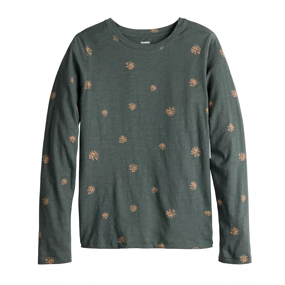 Women's Sonoma Goods For Life® Adaptive & Easy Dressing Everyday Long Sleeve Top 11 Women's Sonoma Goods For Life® Adaptive & Easy Dressing Everyday Long Sleeve Top - Image 9