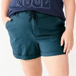 Plus Size Sonoma Goods For Life® Utility Shorts -Sonoma Clothing Store 5926948 Blue