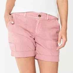 Women's Sonoma Goods For Life® Utility Bermuda Shorts -Sonoma Clothing Store 5940057 Mauve