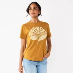 Women's Sonoma Goods For Life® Relaxed Graphic Tee 22 Women's Sonoma Goods For Life® Relaxed Graphic Tee -Sonoma Clothing Store 5974706 Gold Kindness