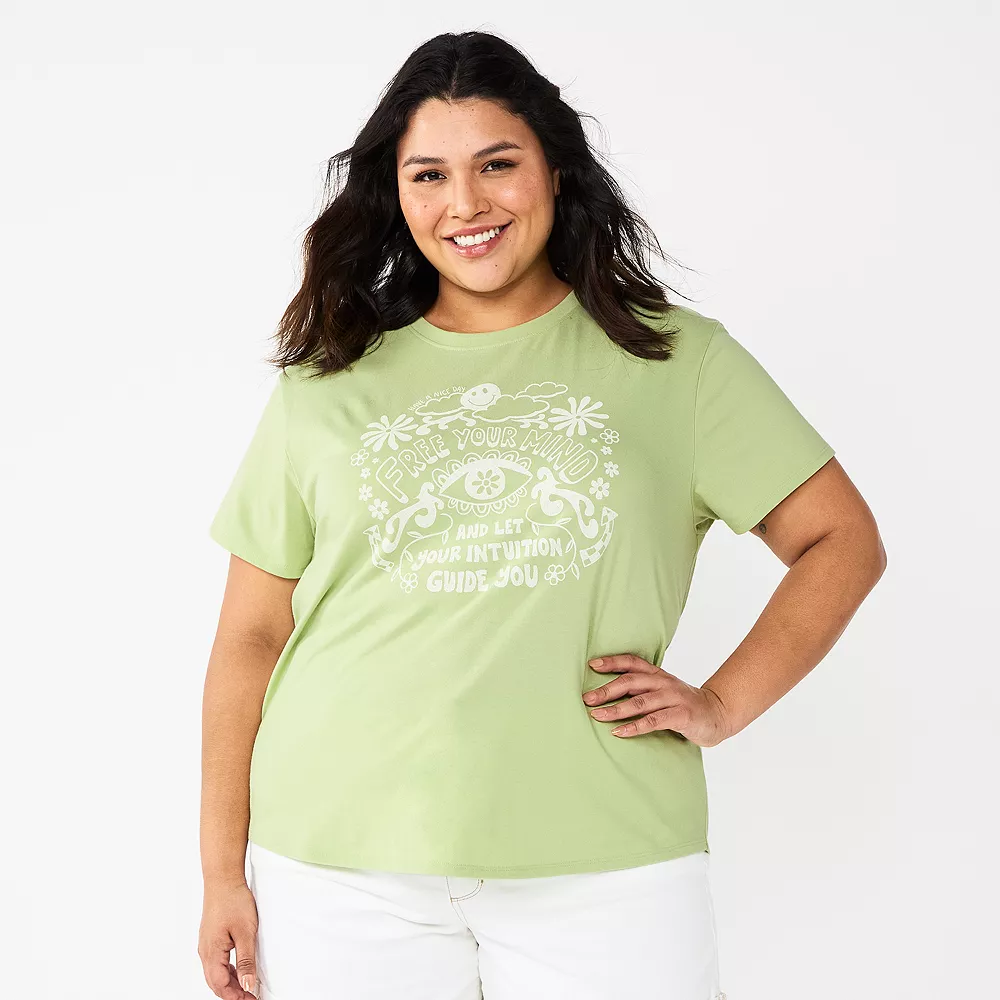 Plus Size Sonoma Goods For Life® Relaxed Graphic Tee 3 Plus Size Sonoma Goods For Life® Relaxed Graphic Tee