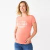 Maternity Sonoma Goods For Life® Short Sleeve Crewneck Tee -Sonoma Clothing Store 6003625